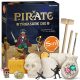5 in 1 Pirate Treasure Dig, Great Birthday Gift Party Supplies Archeology Educational STEM Kits