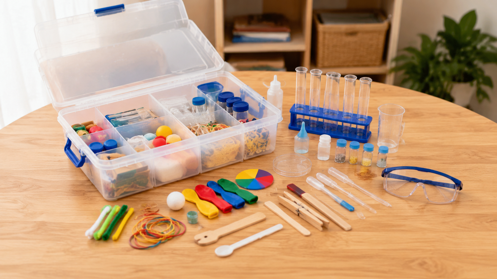 What Items Does a Children's Entry-Level Science Experiment Kit Include