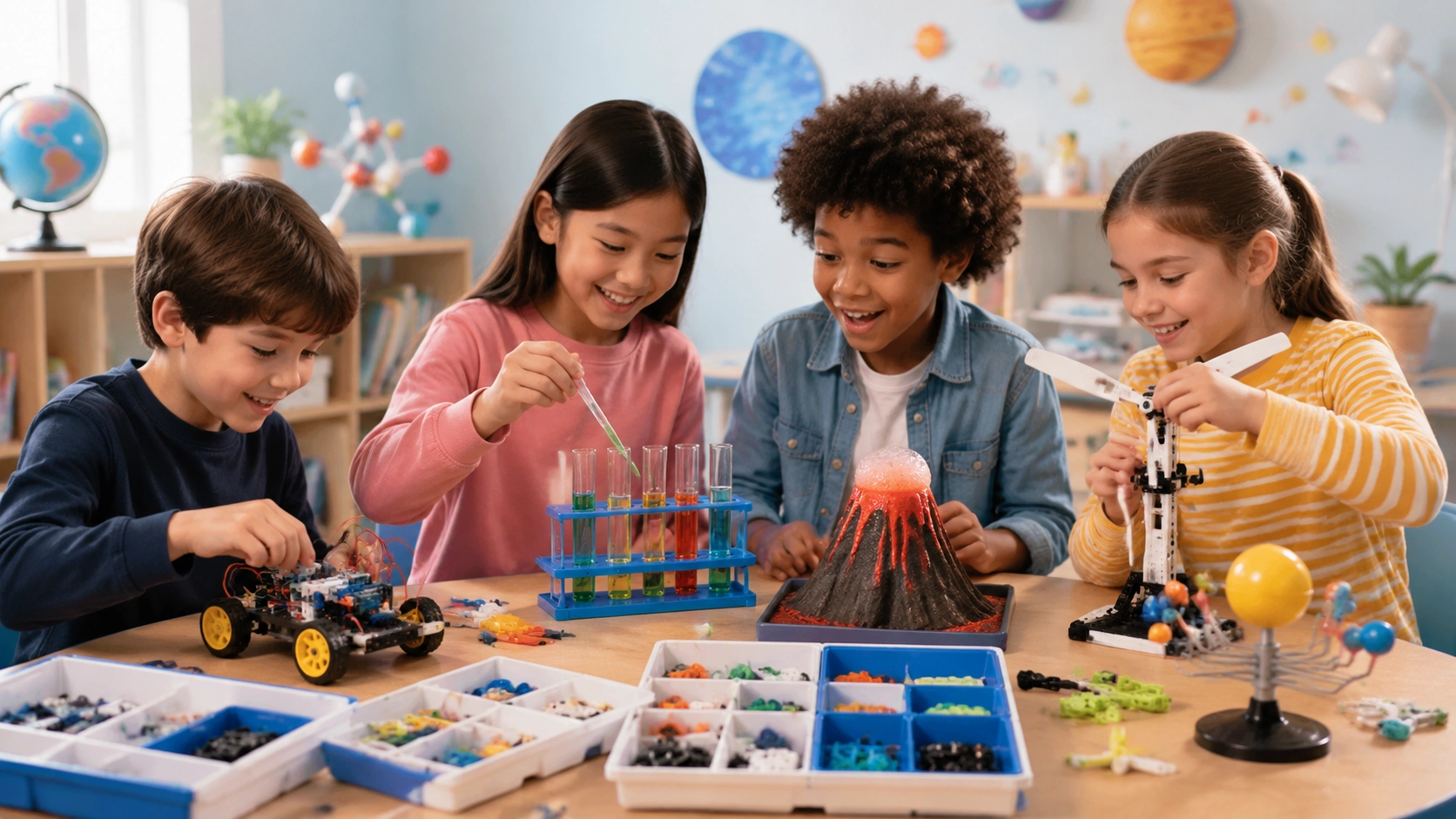 How STEM Learning Kits Make Science More Engaging for Children