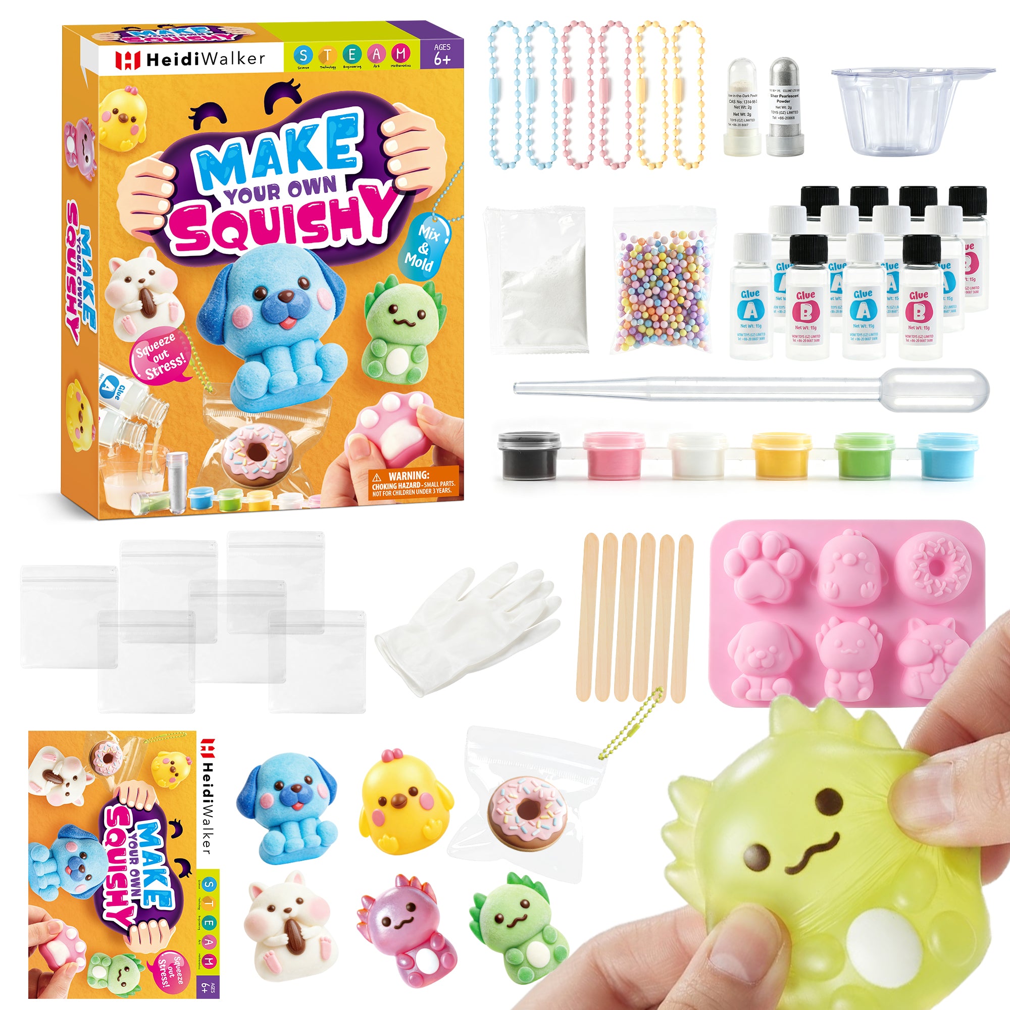 Taba Squishy Kit - DIY Squishy Making Kit, Kids Crafts, Ideal Gifts - Image 2