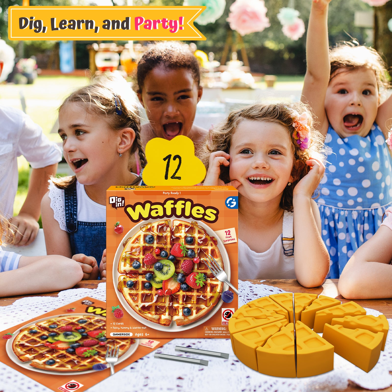 Waffles Dig Kit – 12 Fruit Surprises - Image 6
