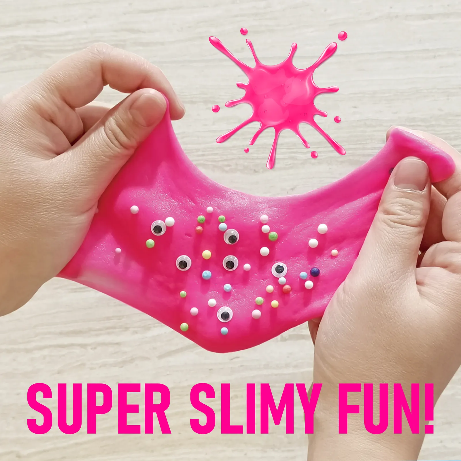 Slime Science Kit - DIY Slime Making Set with Ghost Mold, Foam Beads & Storage Containers - Image 3
