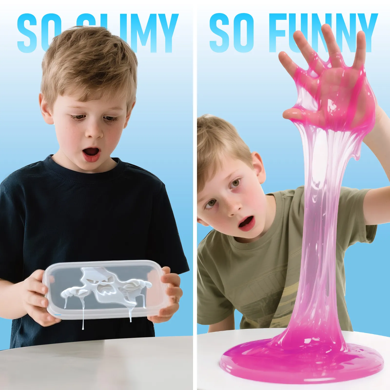 Slime Science Kit - DIY Slime Making Set with Ghost Mold, Foam Beads & Storage Containers - Image 4