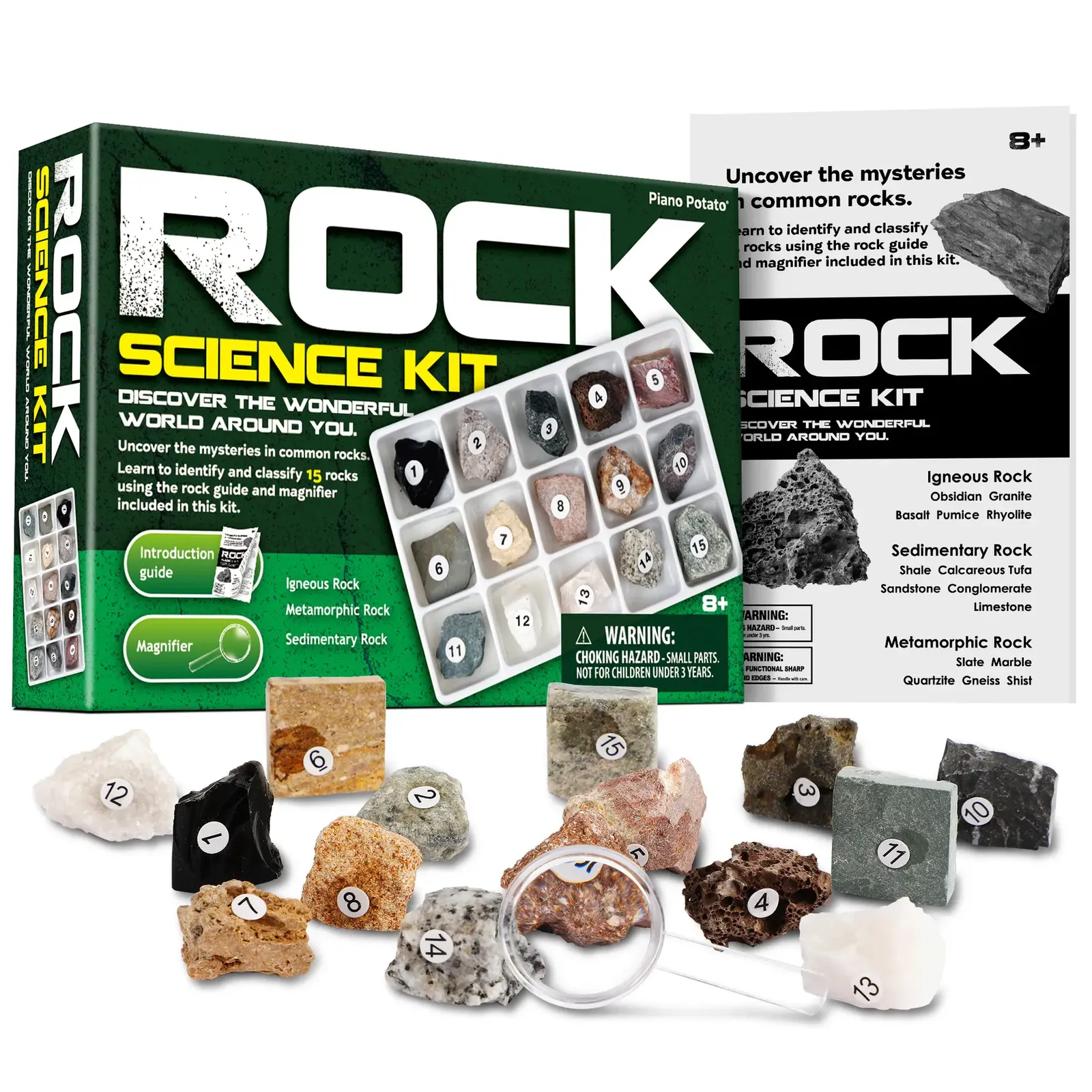 Geology Kits for Kids: Comparing Rock Observation, Testing, and Dig Kits