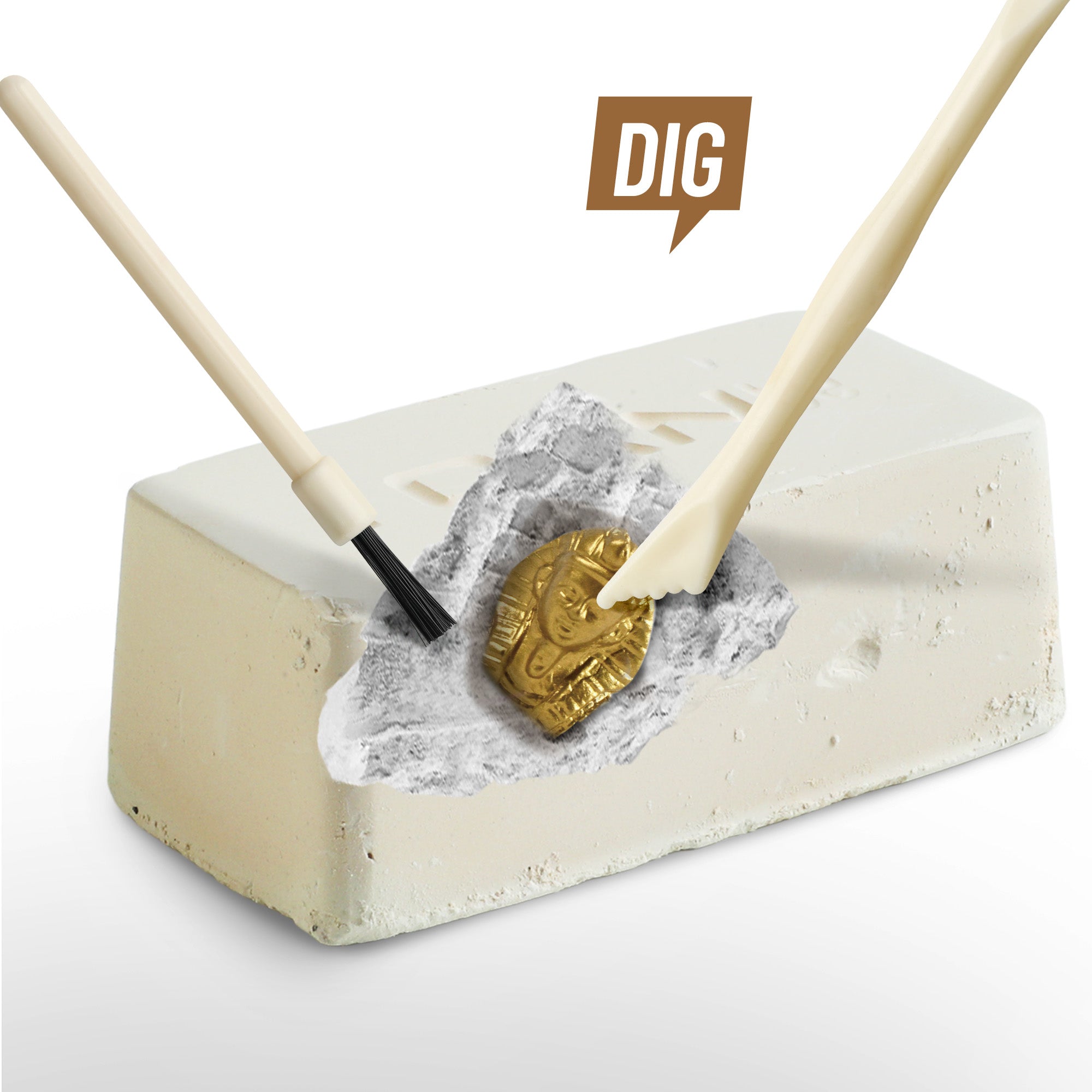 Piano Potato I Can Be an Archaeologist – Egyptian Relics Excavation Kit - Image 2
