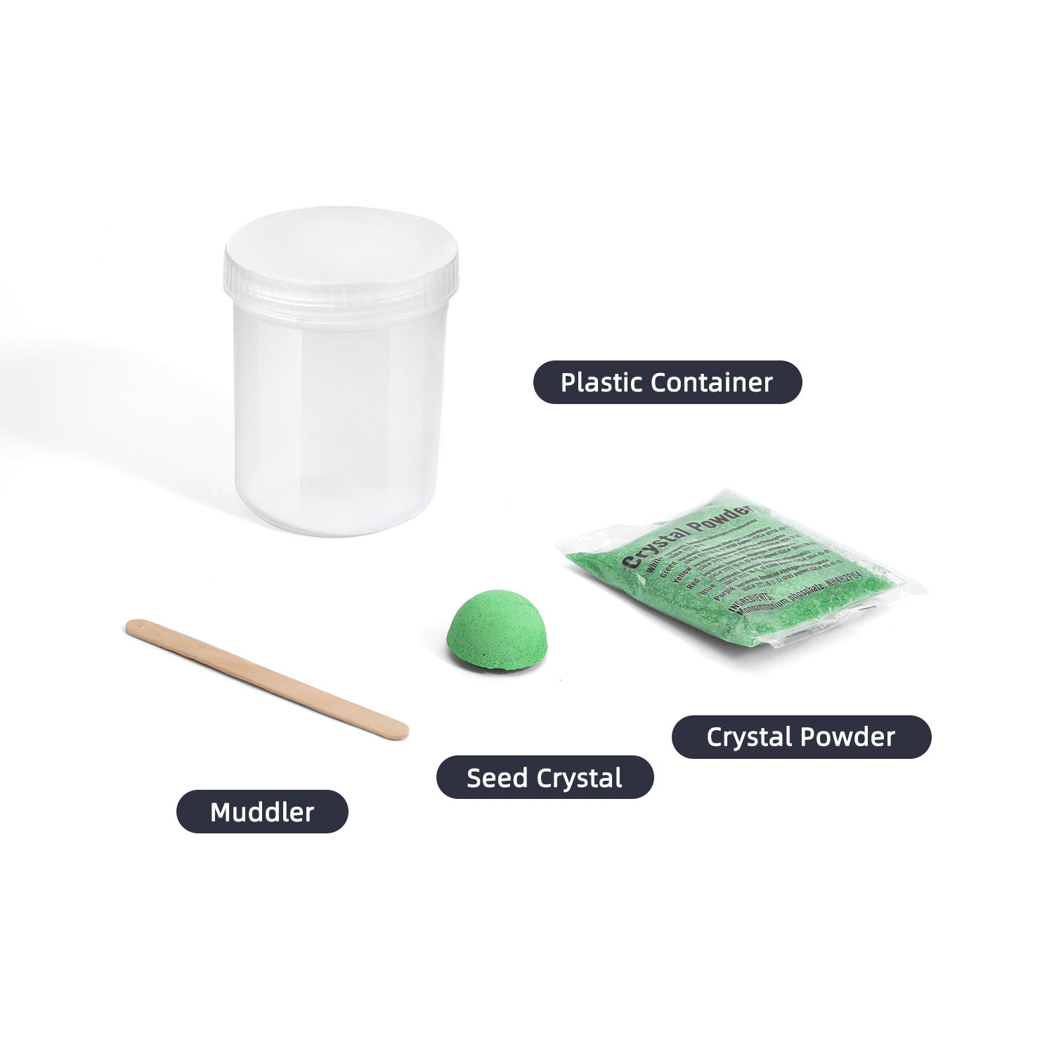 Piano Potato Crystal Growing Kit – Green Crystal - Image 3