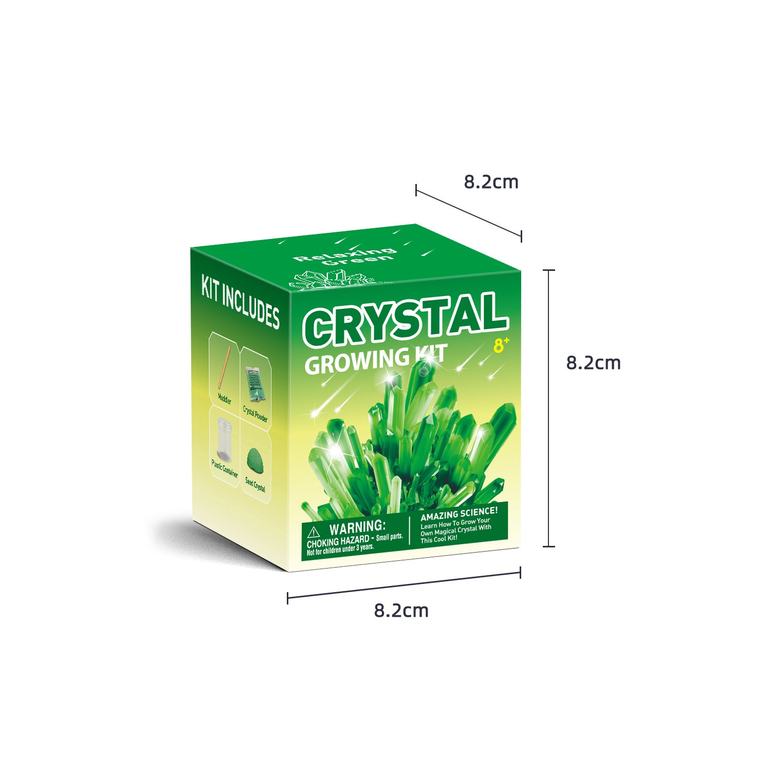 Piano Potato Crystal Growing Kit – Green Crystal - Image 4