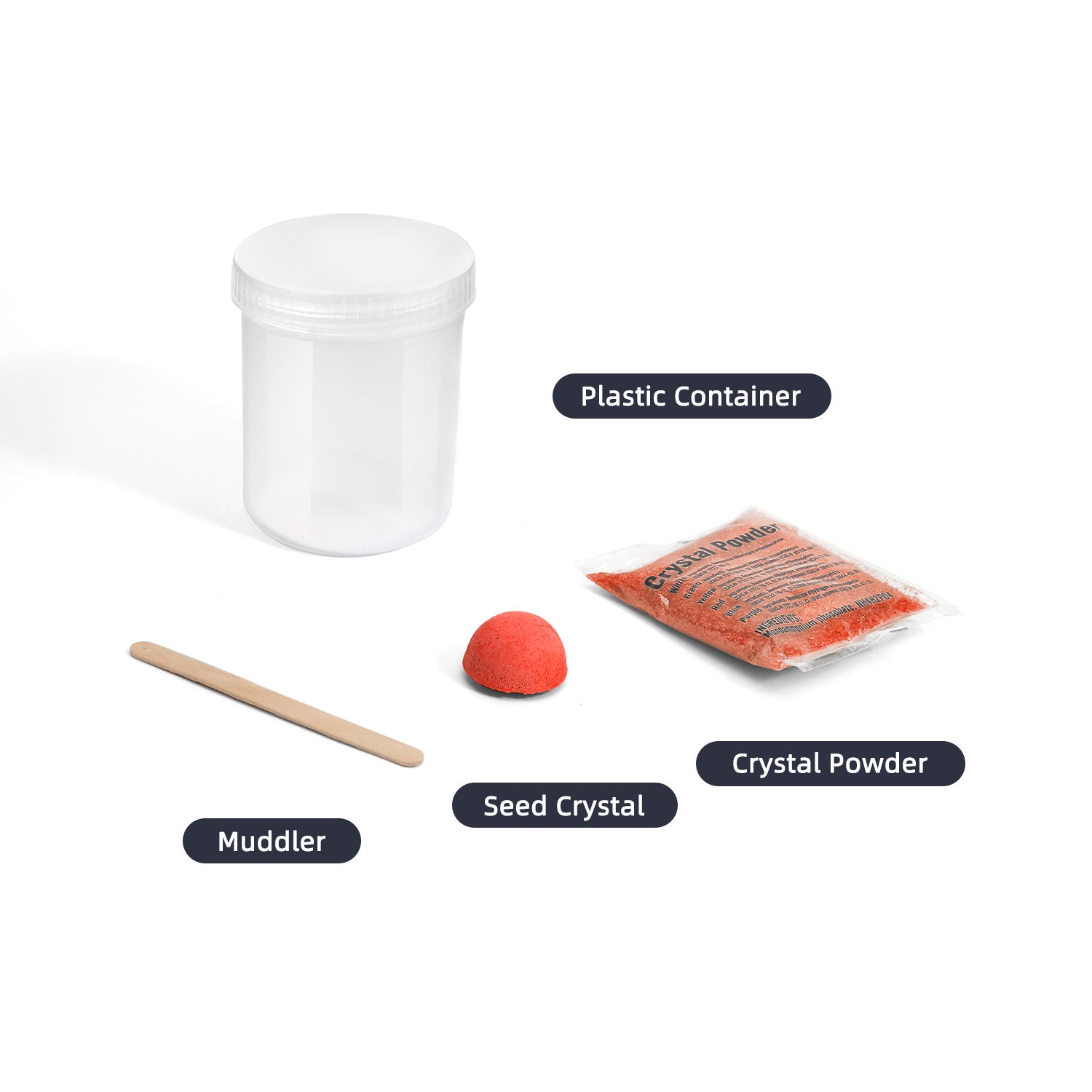 Piano Potato Crystal Growing Kit – Red Crystal - Image 3