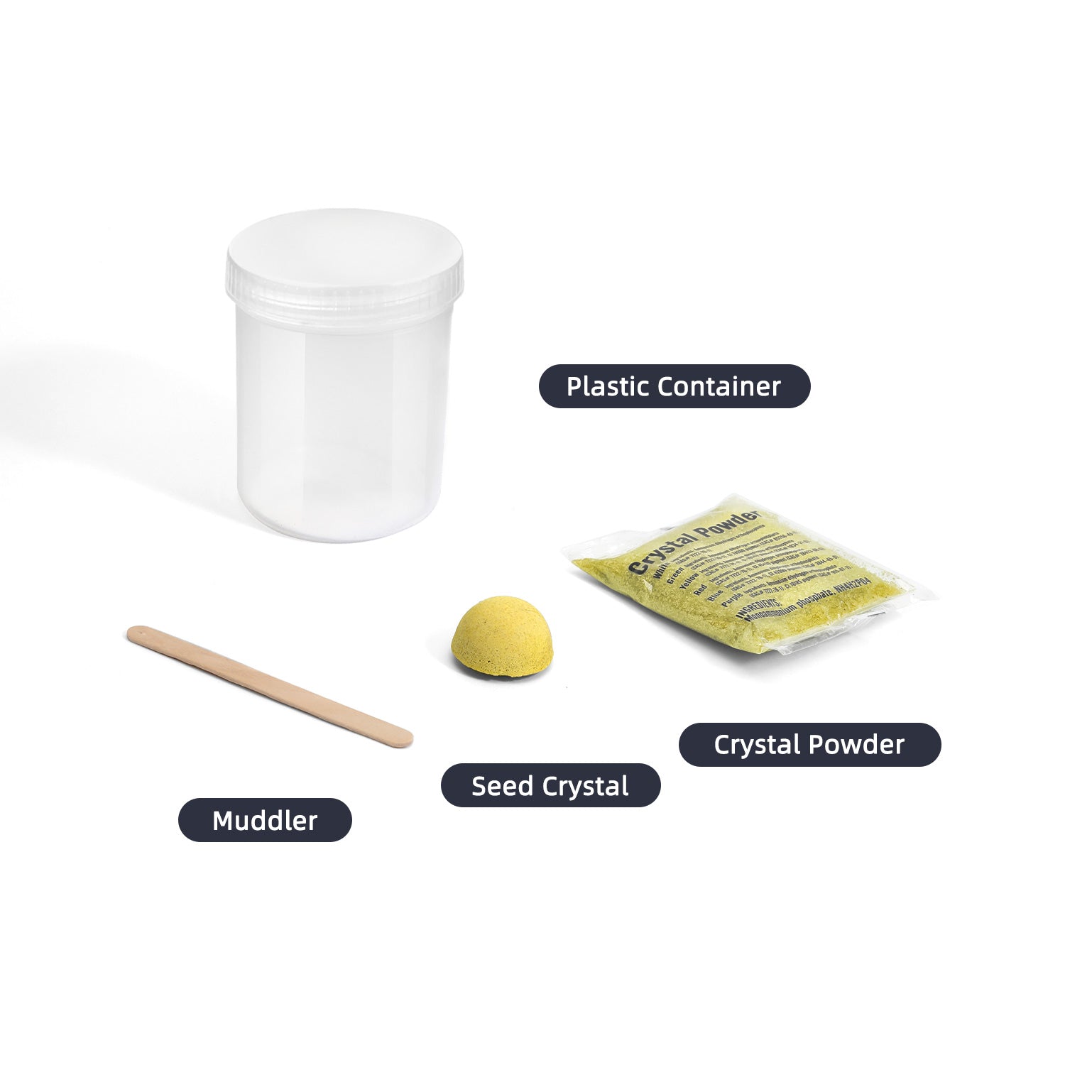 Piano Potato Crystal Growing Kit – Orange Crystal - Image 4