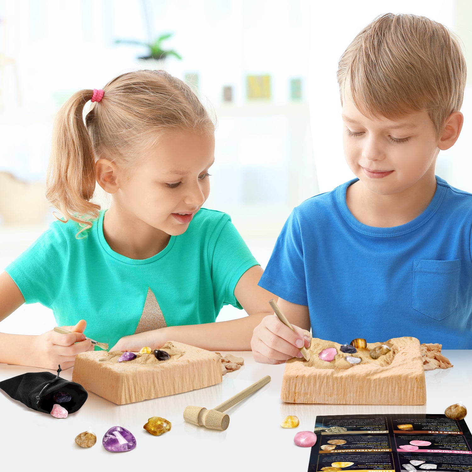 Crystal Dig Kit – 8-Crystal Discovery Excavation Set - Image 6