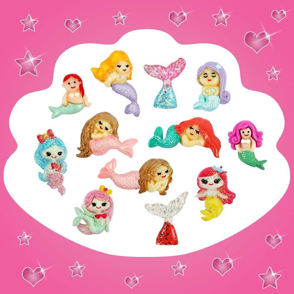 Gamerside Mermaid Digging Kit - 12 Mermaid Treasure Excavation Sets - Image 2