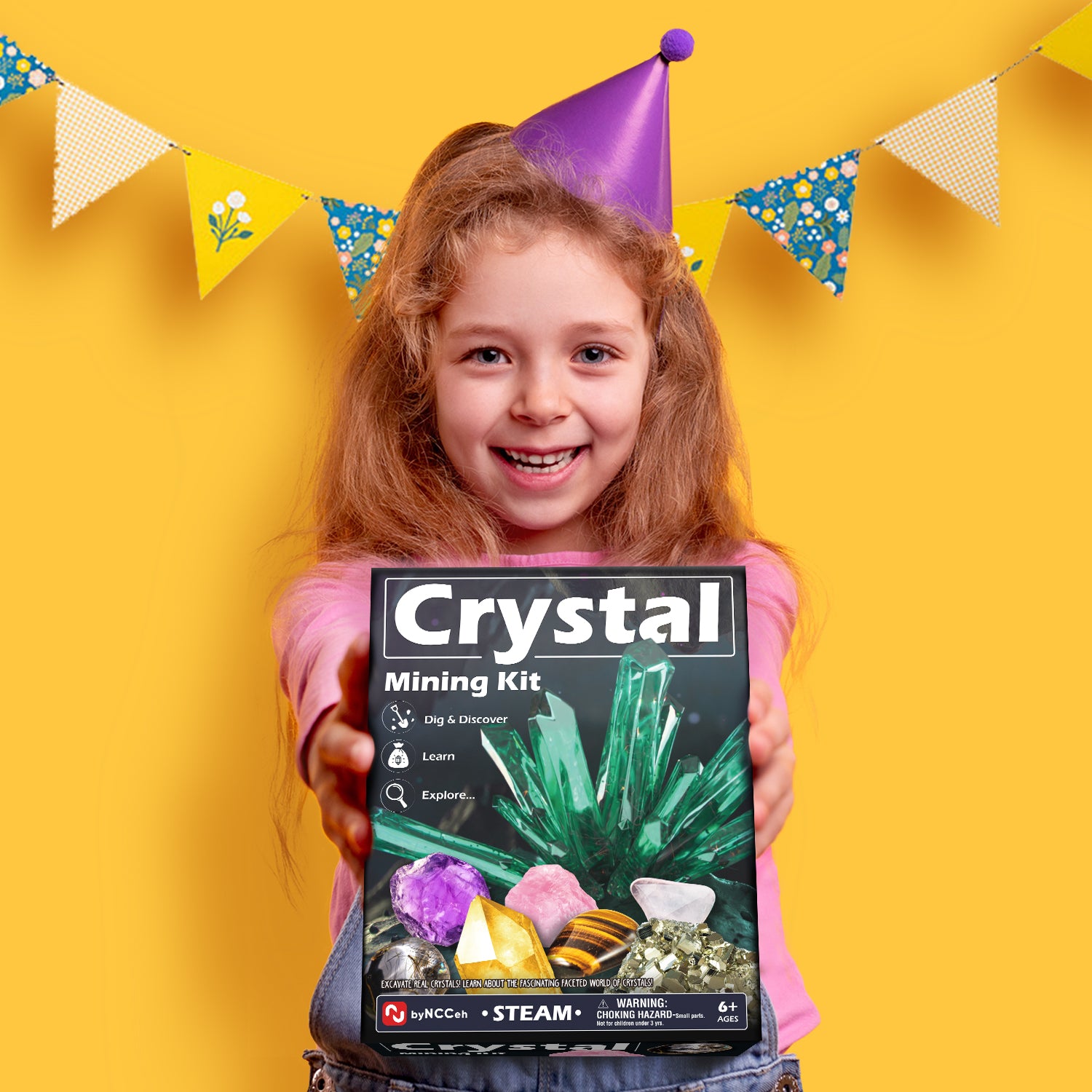 Crystal Dig Kit – 8-Crystal Discovery Excavation Set - Image 9