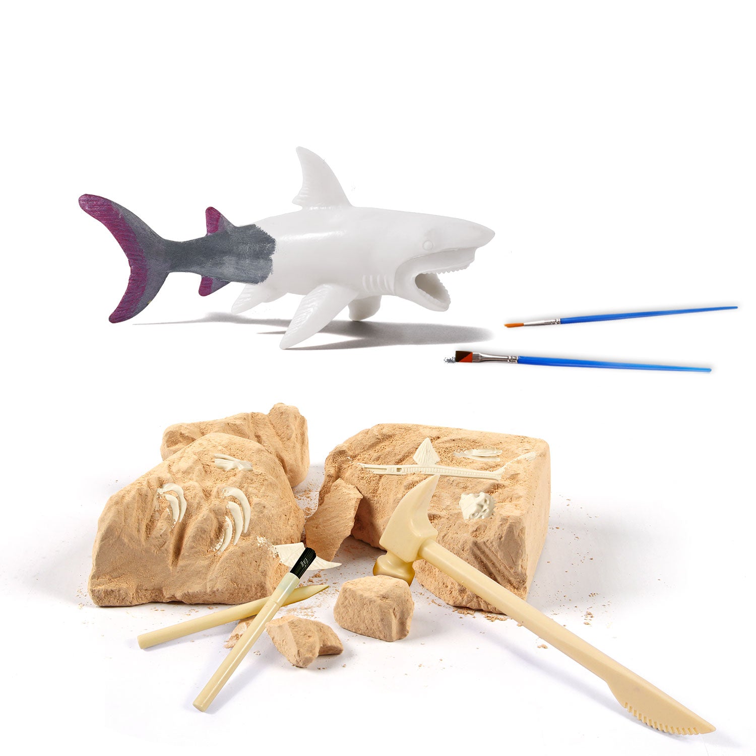 Shark Attack Megalodon Dig & Build Activity Kit - Image 3