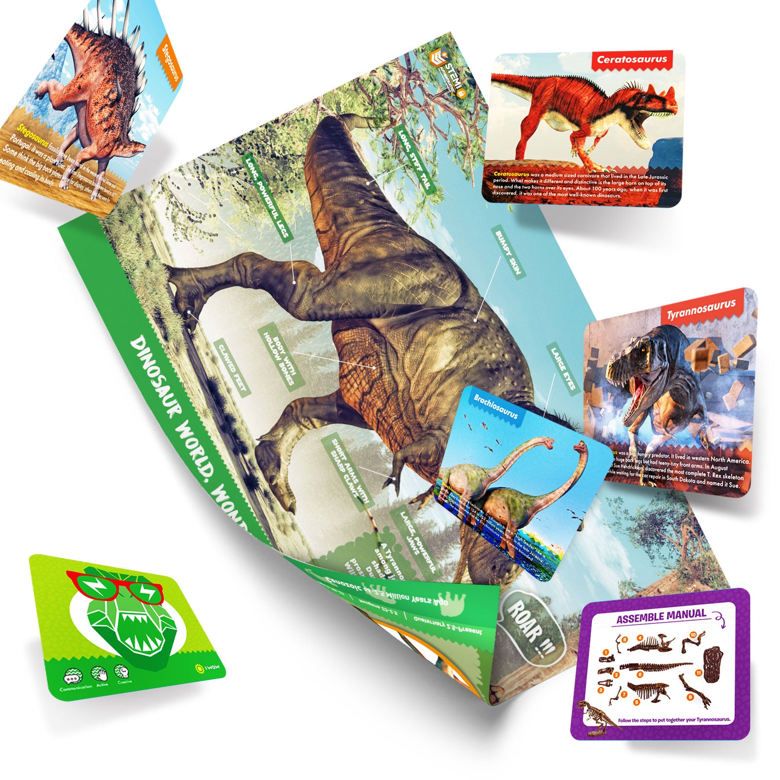 Dinosaur Tyrannosaurus Excavation & Build Kit - Image 5