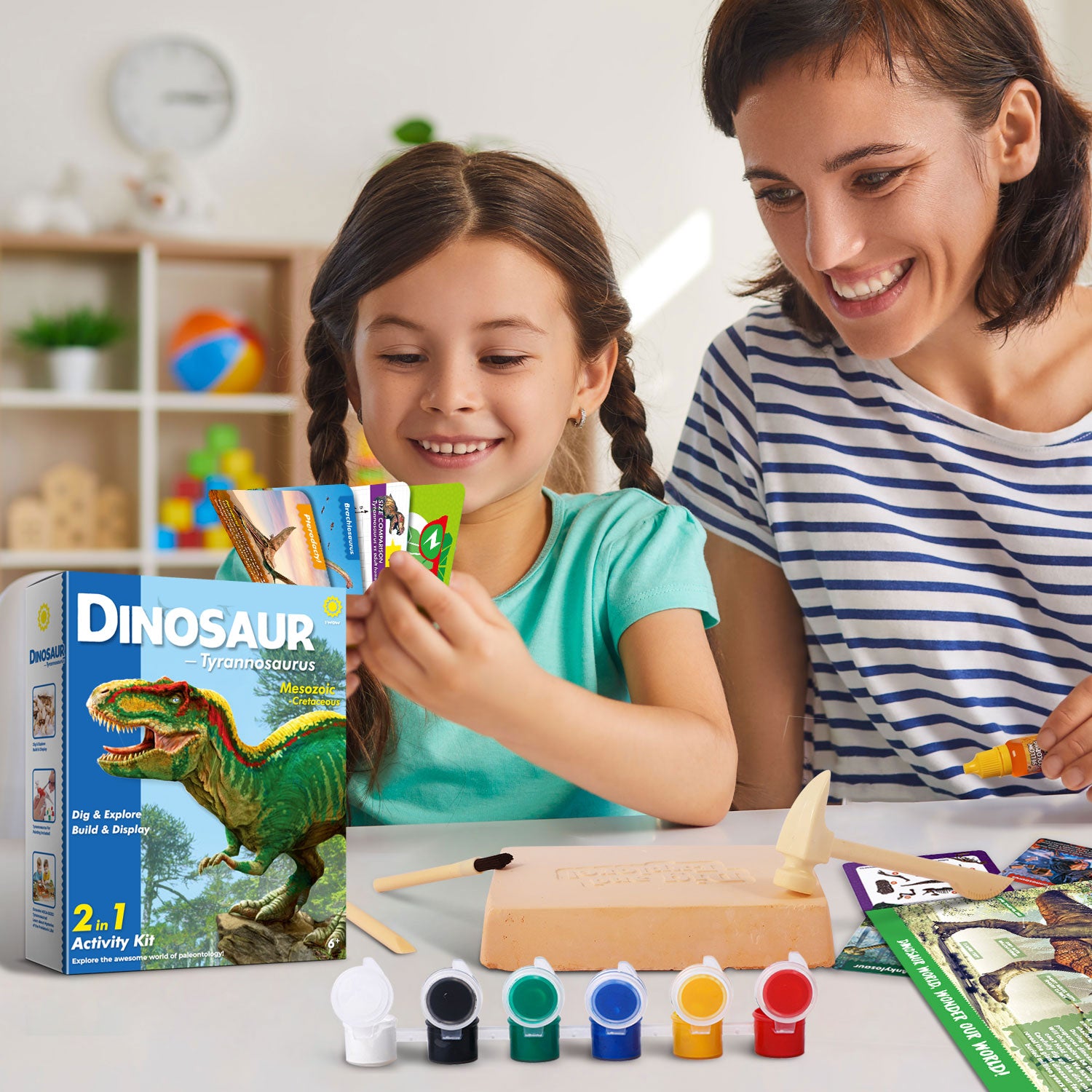 Dinosaur Tyrannosaurus Excavation & Build Kit - Image 6