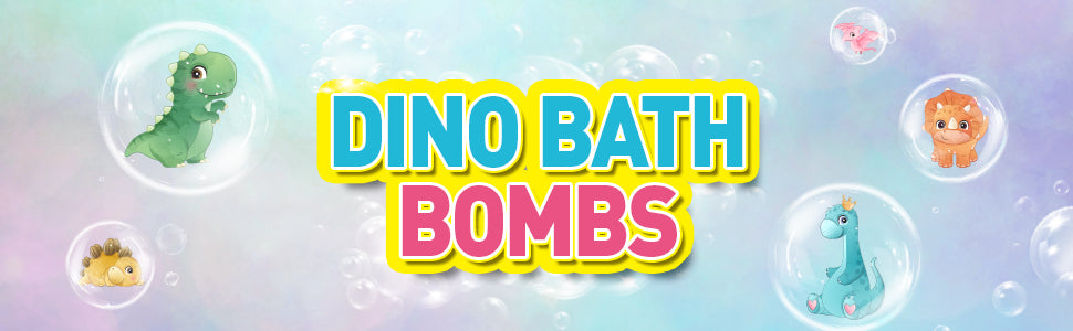 Dino Bath Bombs for Kids – 6 Egg Fizz Bombs + T-Rex Bonus - Image 9