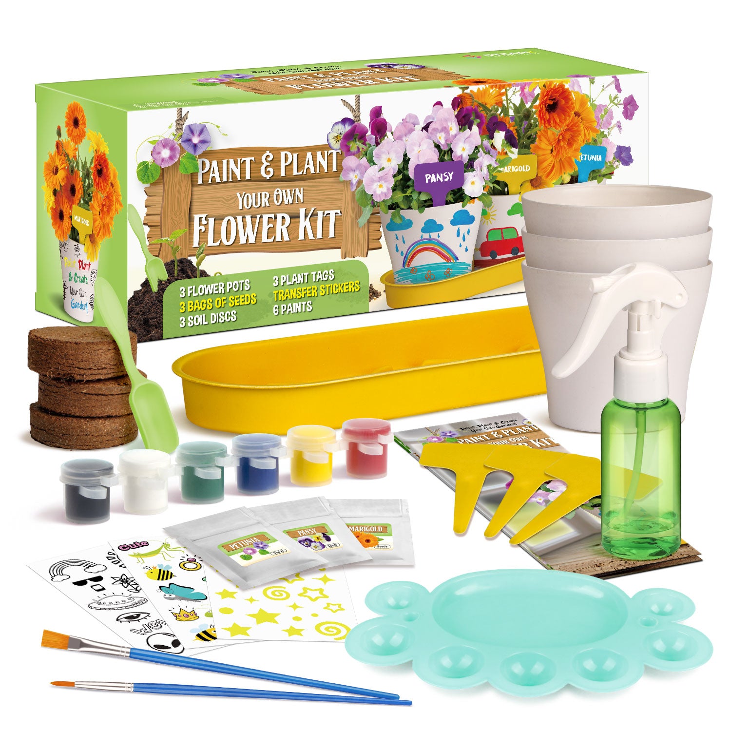 Piano Potato Paint & Plant Flower Growing Kit for Kids – DIY Garden Craft Set - Image 5