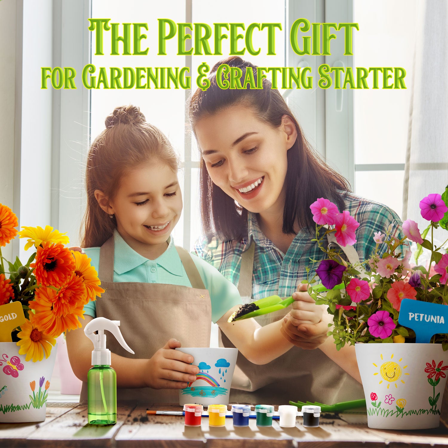 Piano Potato Paint & Plant Flower Growing Kit for Kids – DIY Garden Craft Set - Image 8