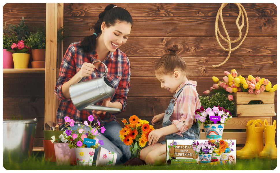 Piano Potato Paint & Plant Flower Growing Kit for Kids – DIY Garden Craft Set - Image 15