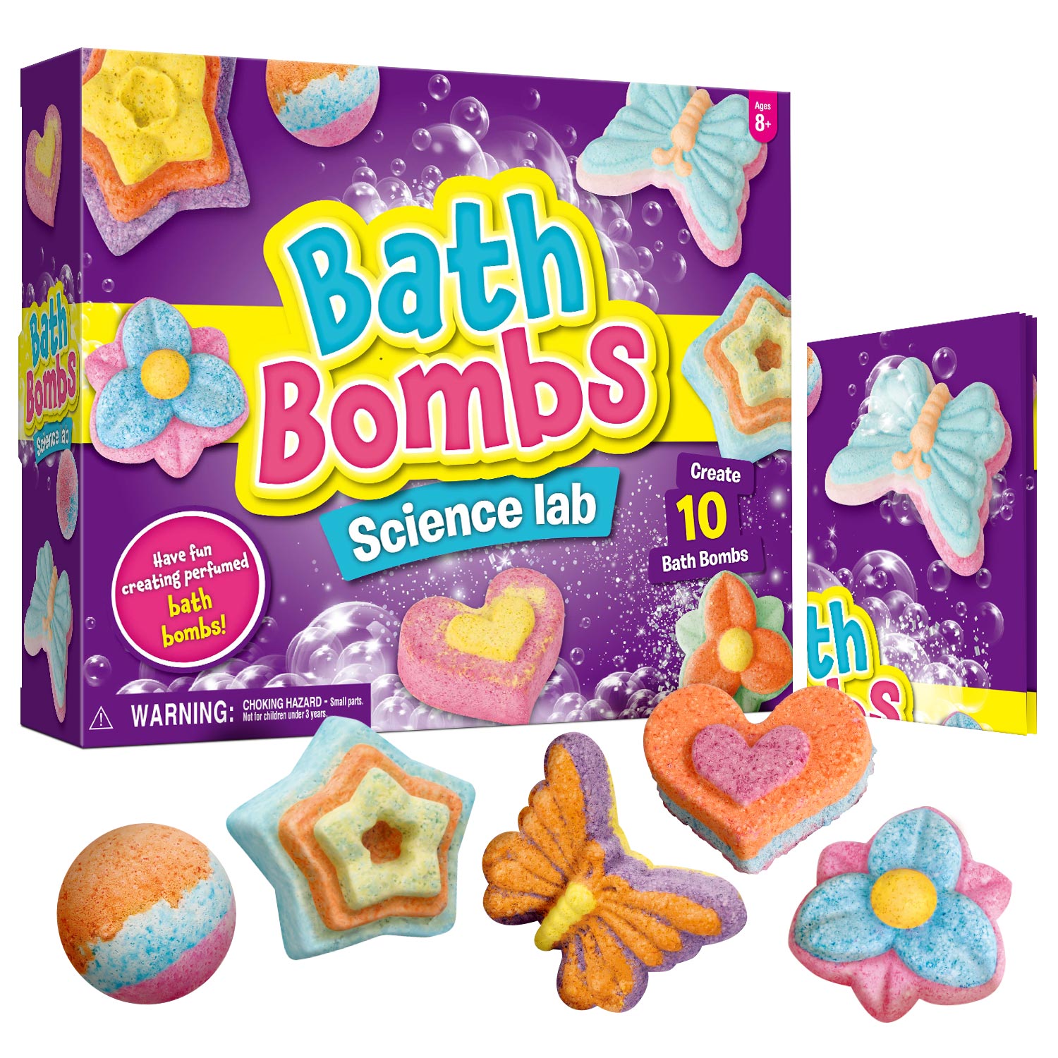 Piano Potato Bath Bomb Making Kit for Kids – Makes 10 Fizzy Spa Bath Bombs - Image 11