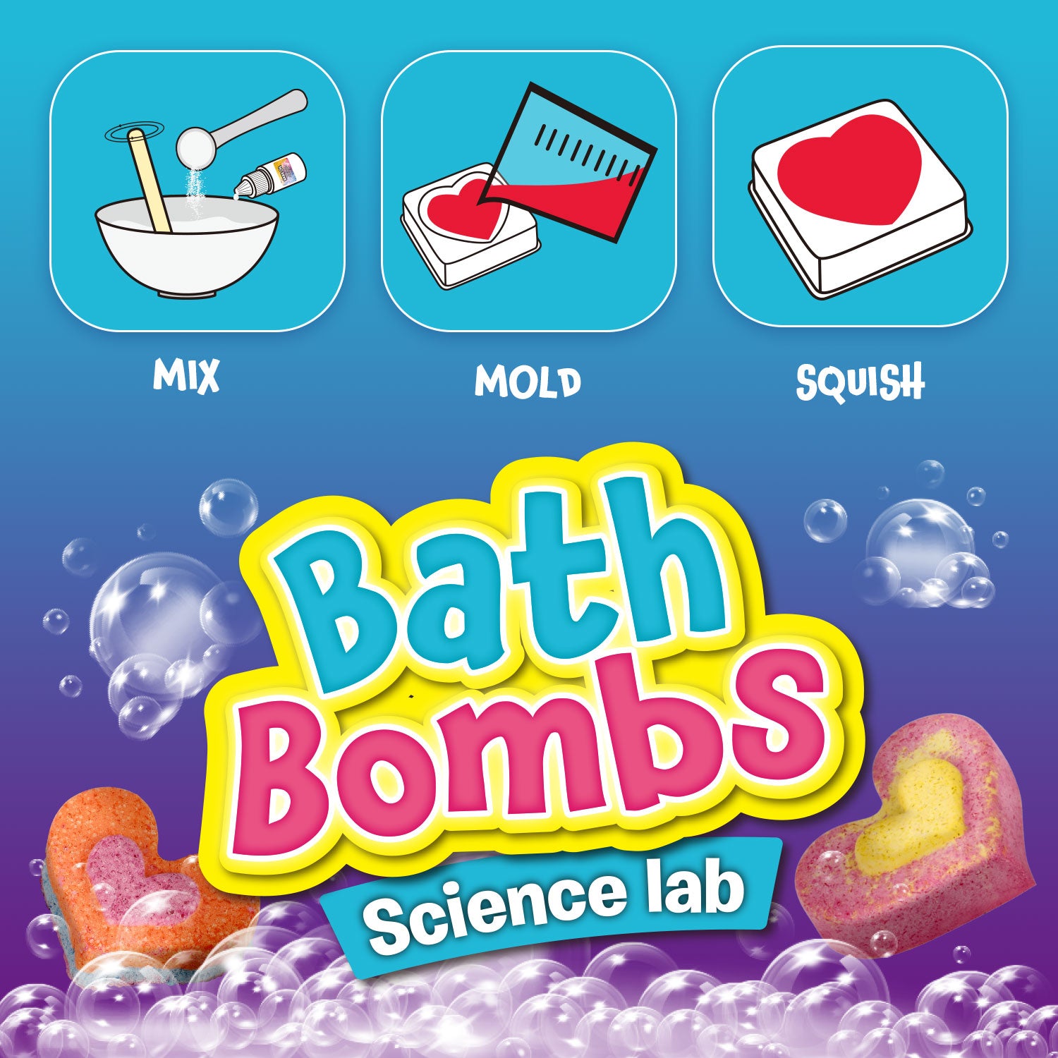 Piano Potato Bath Bomb Making Kit for Kids – Makes 10 Fizzy Spa Bath Bombs - Image 6