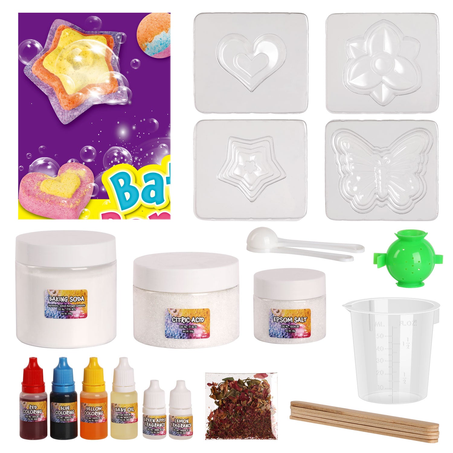 Piano Potato Bath Bomb Making Kit for Kids – Makes 10 Fizzy Spa Bath Bombs - Image 8