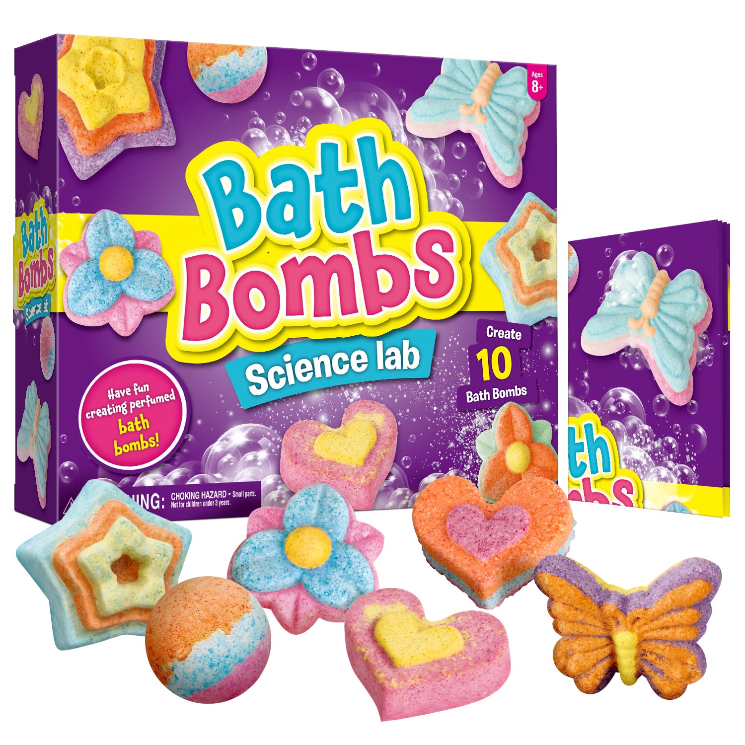Piano Potato Bath Bomb Making Kit for Kids – Makes 10 Fizzy Spa Bath Bombs - Image 10