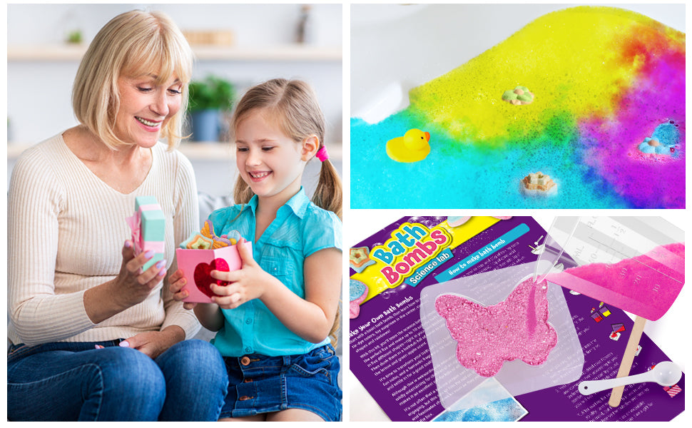 Piano Potato Bath Bomb Making Kit for Kids – Makes 10 Fizzy Spa Bath Bombs - Image 17