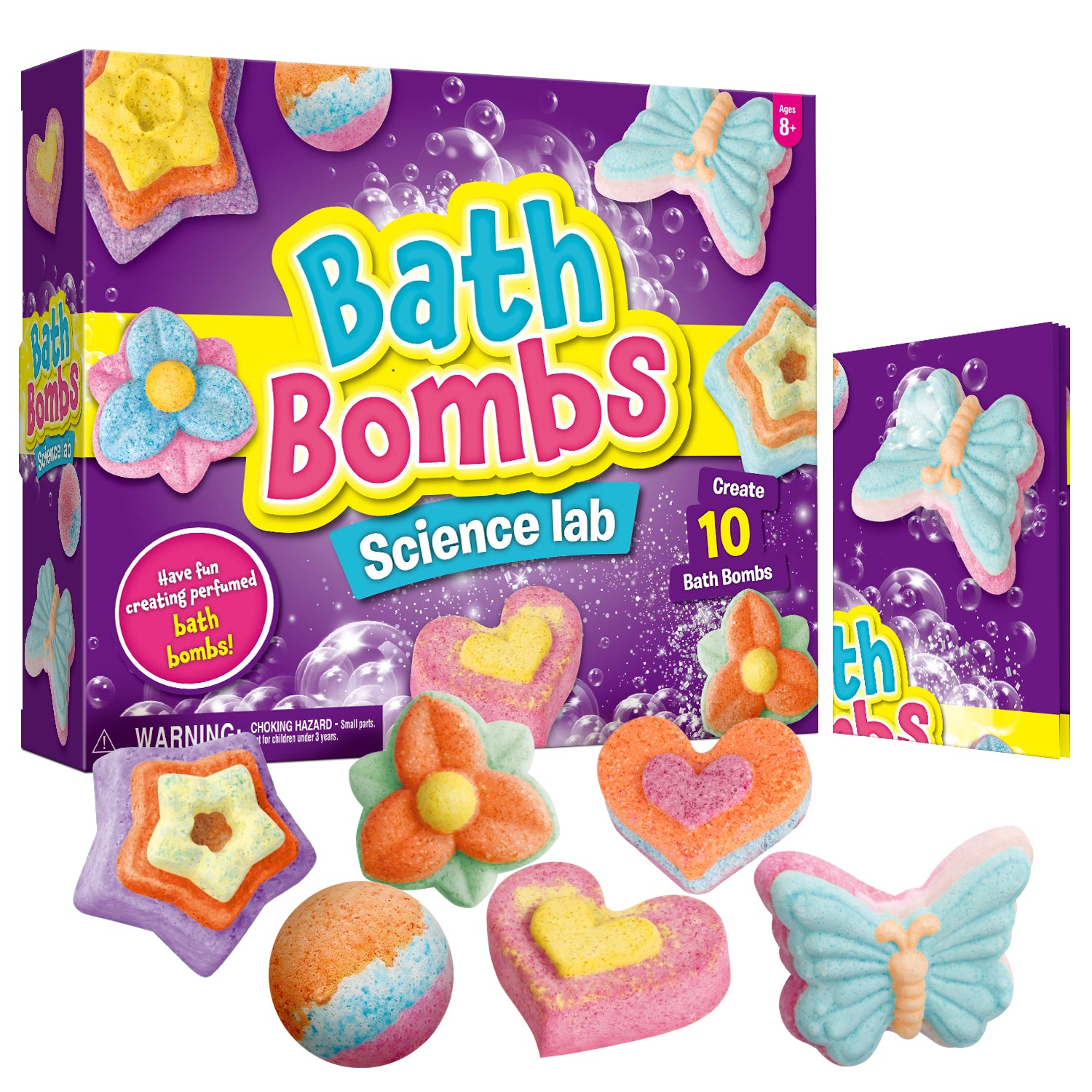 Piano Potato Bath Bomb Making Kit for Kids – Makes 10 Fizzy Spa Bath Bombs - Image 2