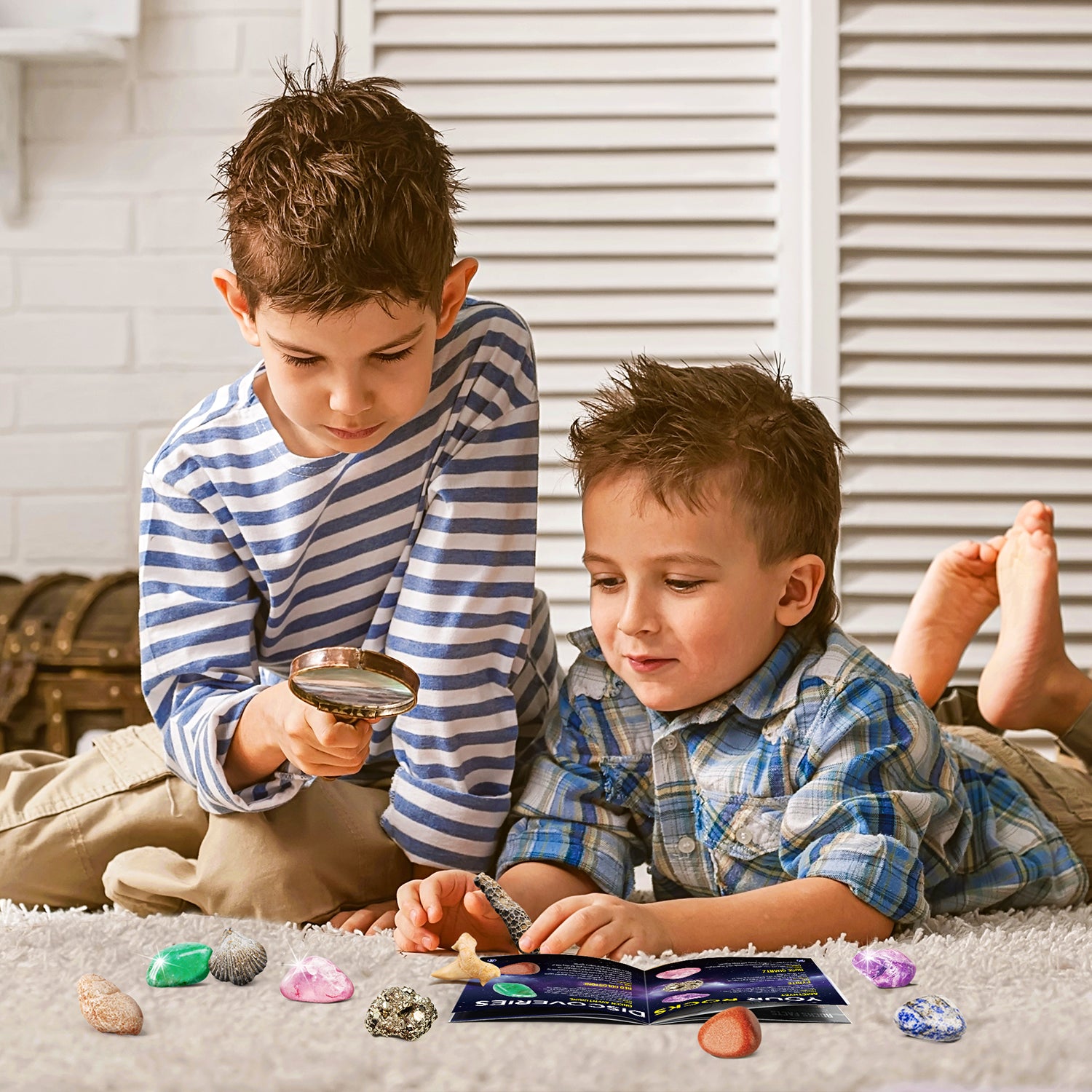 Piano Potato Earth Gemstone Excavation Kit for Kids - Earth & Moon STEM Dig Set - Image 6