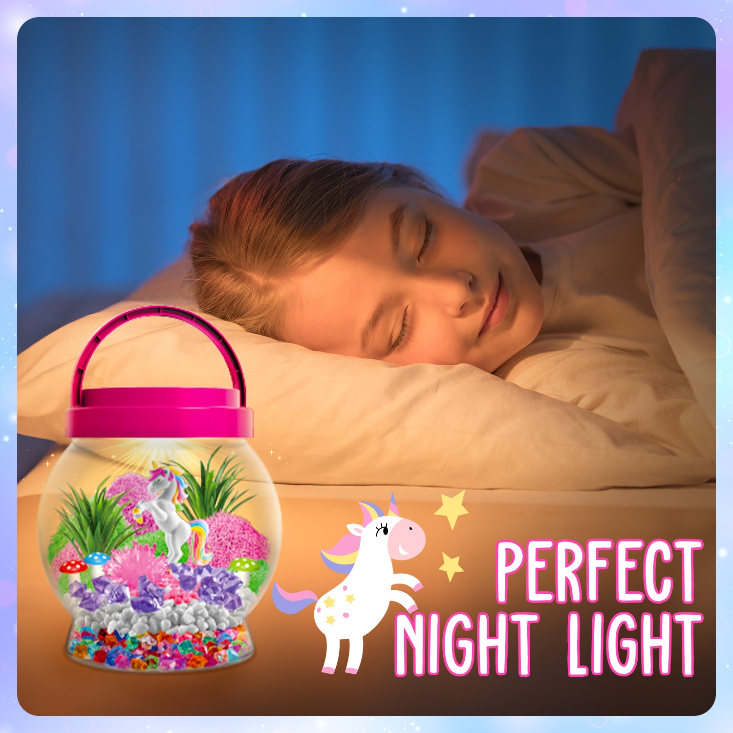 Unicorn Light-Up Terrarium Kit – Paint, Build & Glow - Image 5