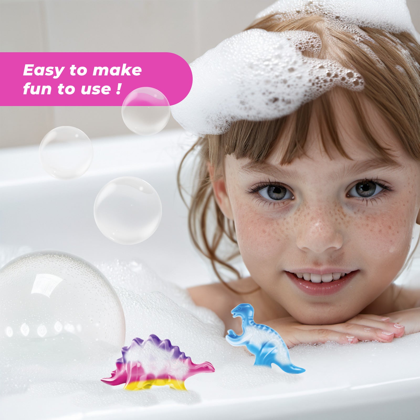 Piano Potato Dino Soap Making Kit for Kids – Make 6 Scented Dinosaur Soaps - Image 7