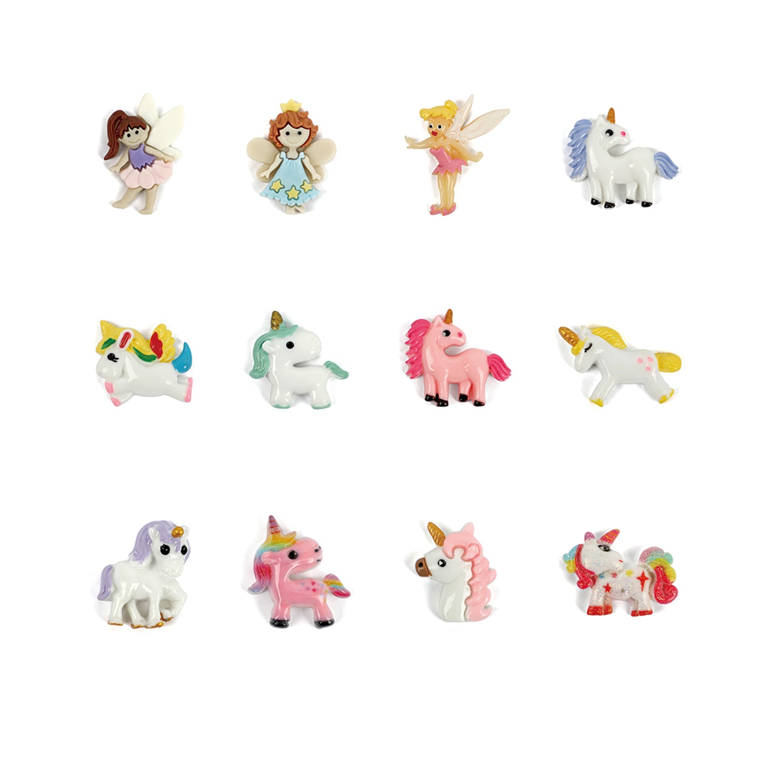 Gamerside Fairy Unicorn Digging Toys for Kids - Premium Excavation Kit,Magical Treasure Hunt Kit with 12 Set, Fairy Unicorn Toys for Girls Party Birthday Gift - Image 2