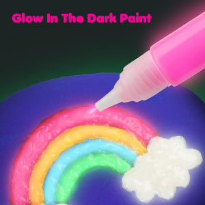 Glow-in-the-Dark Rock Painting Kit – 12 Paints & 3D Glow Colors - Image 15