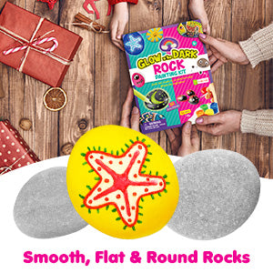 Glow-in-the-Dark Rock Painting Kit – 12 Paints & 3D Glow Colors - Image 17