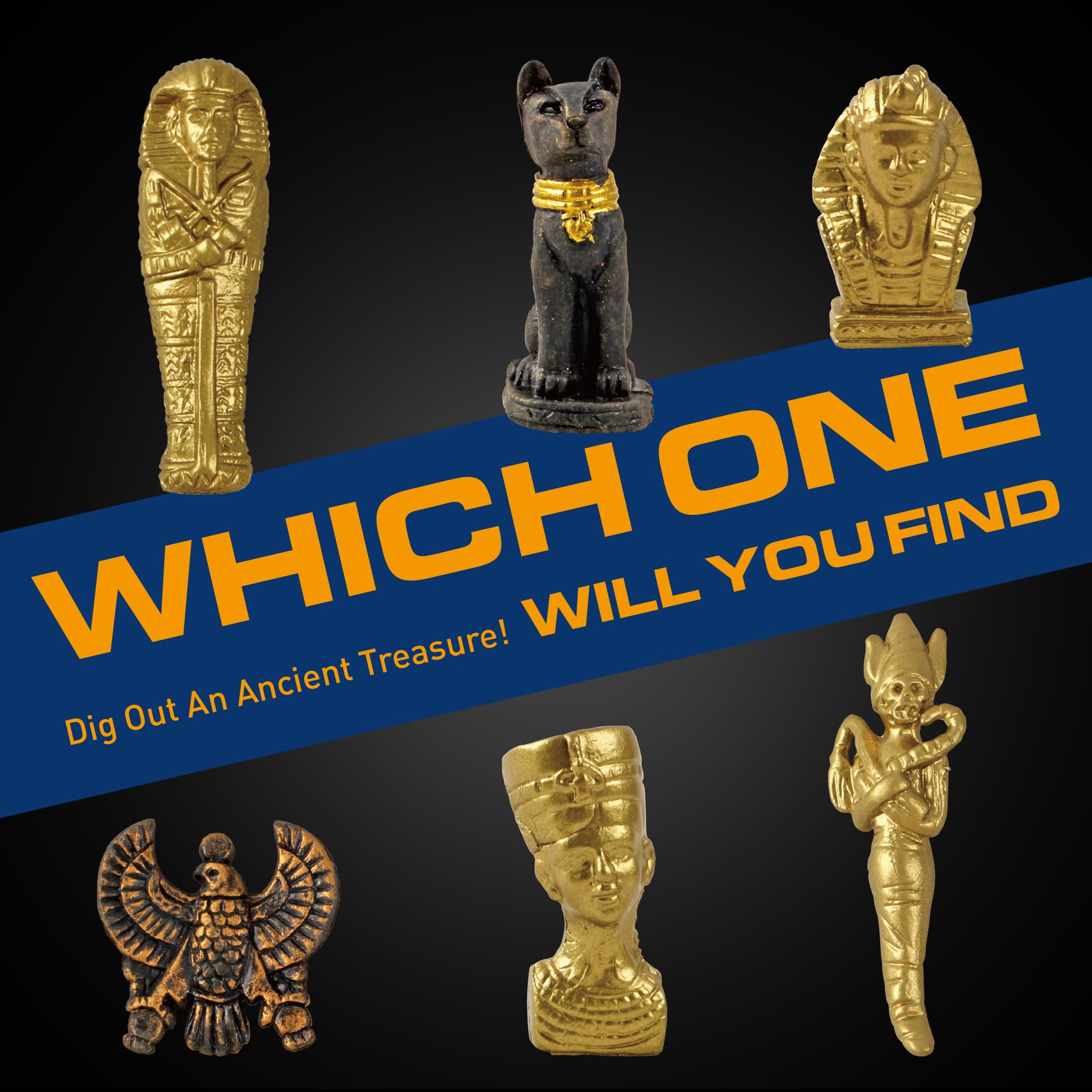 Egyptian Mummy Dig Kit 6 Styles, Archaeology STEM Toy, Girls&Boys Gift 8-12 - Image 2